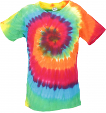 Colorful batik t-shirt for kids size 146 - Model 3