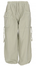 Convertible yoga pants, Goa pants - beige