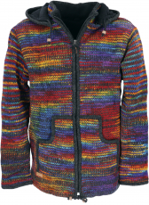 Cardigan wool jacket Nepal jacket - model 13