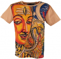 Mirror T-shirt - Shiva/orange