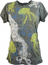 Pure T-Shirt Jellyfish - antharazit