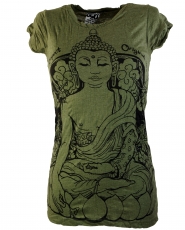 Sure T-Shirt Meditation Buddha - olive