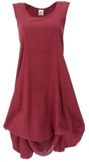 Long convertible summer dress, boho maxi dress - red